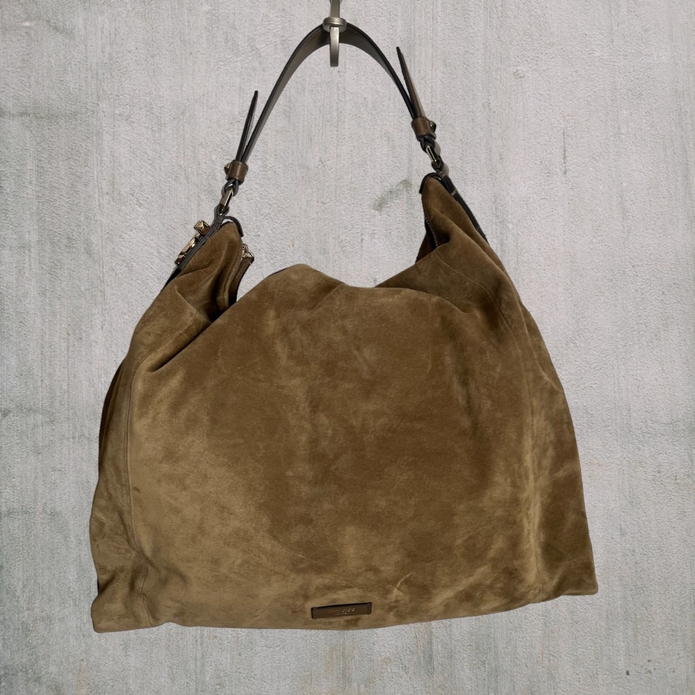 Jimmy Choo
Ana Suede Hobo Bag
